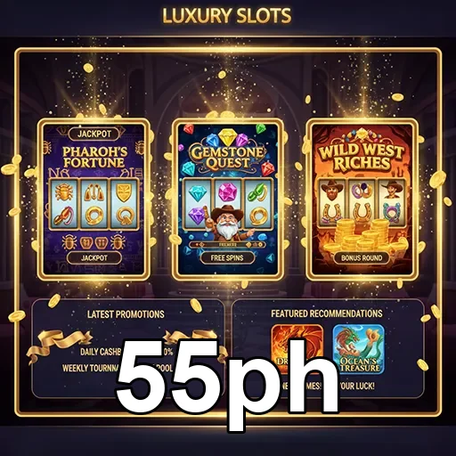 55ph luxury slots promotions